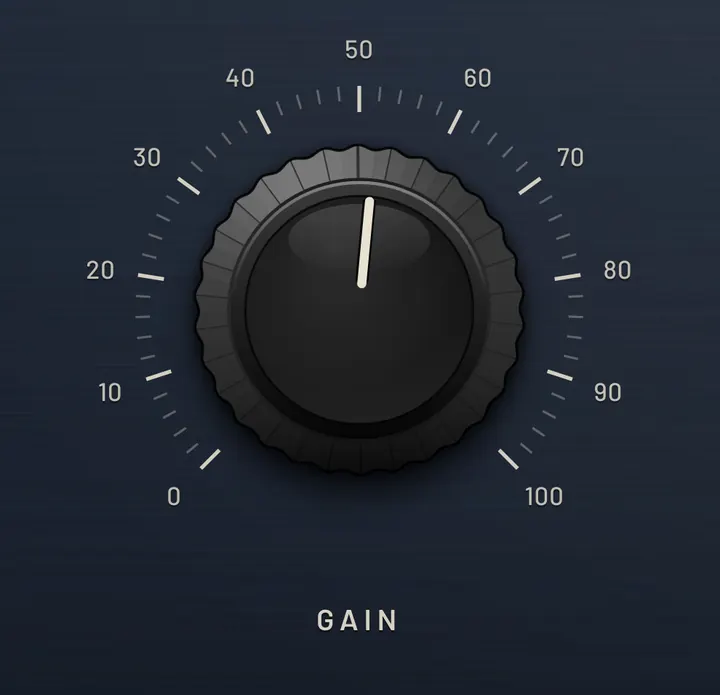 The Gain control