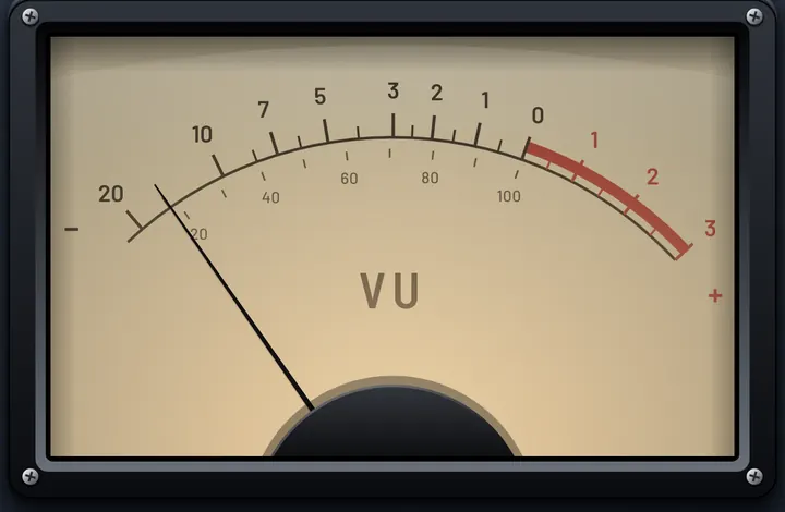 The VU meter