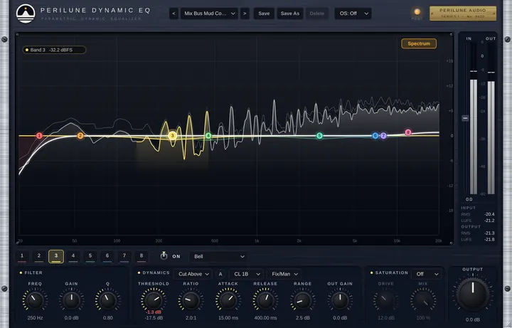 Mix Bus Mud Control preset